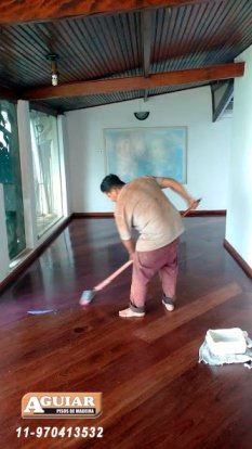 Raspagem Piso de Madeira em Alphaville